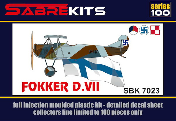 Fokker D.VII (Finland, Poland, the Netherlands) (NOW OUT OF PRODUCTION!  SBK7023