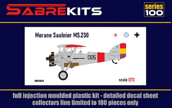 Morane Saulnier MS230 (Spain, Greek, Slovak, Luftwaffe)  SBK7029