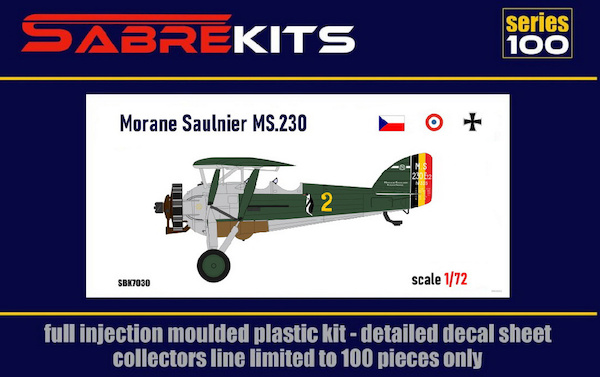 Morane Saulnier MS230 (Czech, Belgian, French,Geman (Blue Max moviestar)) SBK7030