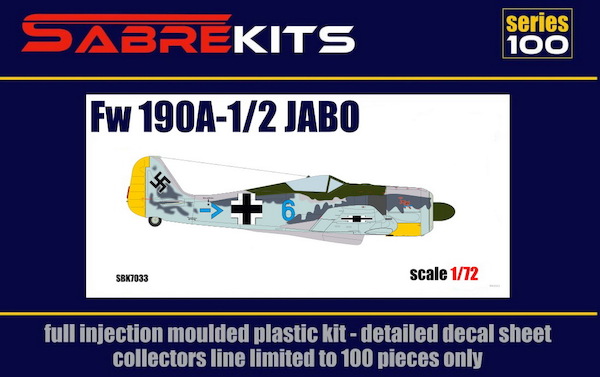 Focke Wulf Fw 190A-1/2 Jabo SBK7033