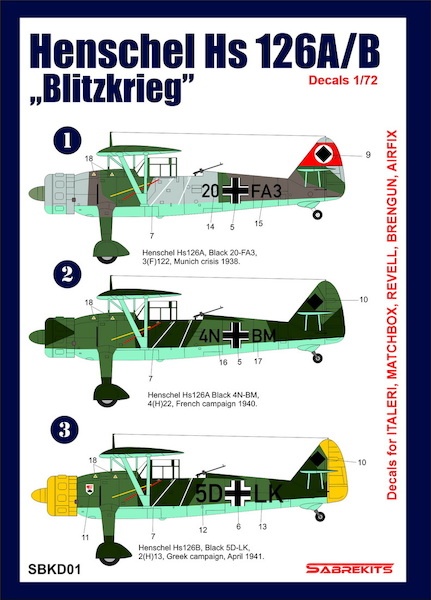 Henschel Hs126 'Blitzkrieg' SBKD01