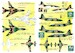 Suchoi Su17 Fitter, Su25 Frogfoot, SU27 Flanker (Ukrainian AF) 48-01