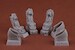 B58 Hustler Stanley Capsule seat set x 3 (Monogram Revell) SBS-PP4801