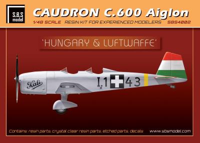 Caudron 600 'Hungary and Luftwaffe' SBS4002