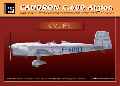 Caudron 600 'Civilian '  SBS4003