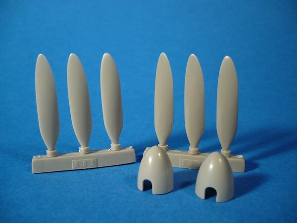 Heinkel He219 Short Spinner Propeller set (Tamiya)  SBS48005