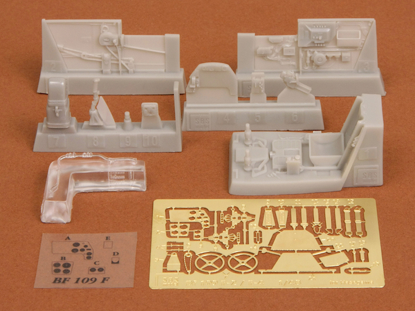 Messerchmitt BF109F-2/4 Detail set (Hasegawa) SBS48037