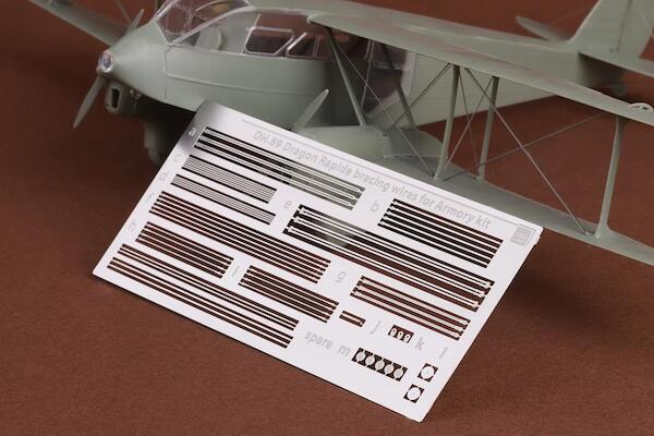 DH-89 Dragon Rapide rigging wire set (Armory) SBS48095