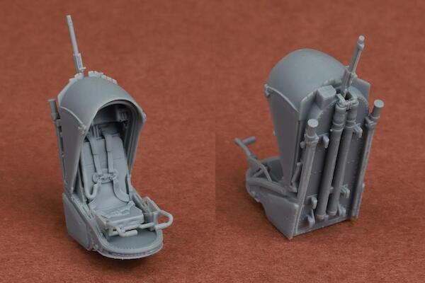 B-58 Hustler Bomber/Navigator & DSO seats (Stanley Capsule) (Revell, Monogram)  SBS48106