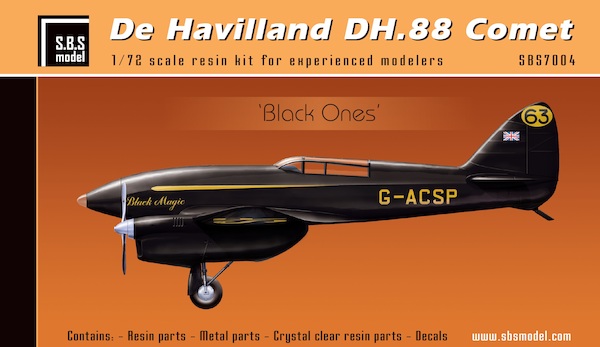 De Havilland DH88 Comet ''Black Ones'' (REISSUE)  SBS7004