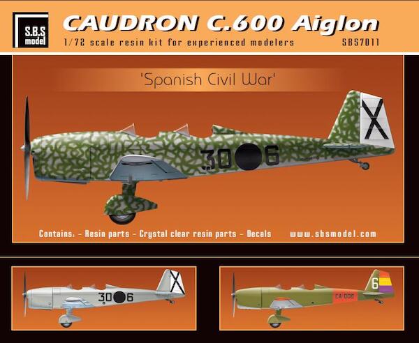 Caudron 600 'Spanish Civil War' SBS7011