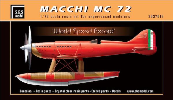 Macchi MC72 Schneider Trophy racer  SBS7015