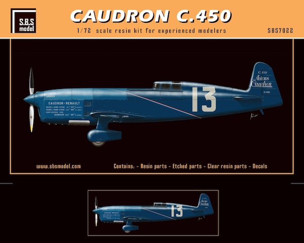 Caudron 450 racer SBS7022