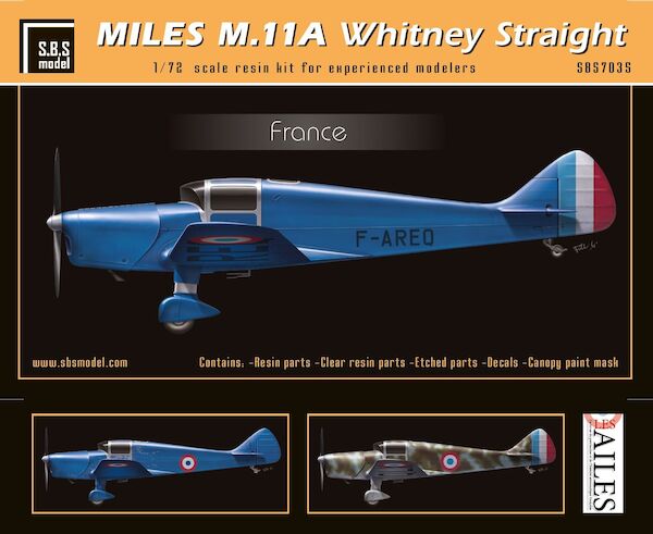 Miles M.11A Whitney Straight 'France' SBS7035