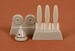 Bell P39Q/N Airacobra Propeller set + wheels for Academy SBS72007