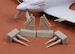 Spitfire F Mk. 22 exhaust + gun barrels for Airfix kit (Airfix) SBS72010