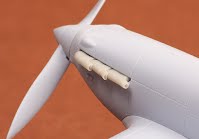 Hurricane Exhaust set - round-  (Airfix)  SBS72014