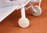 Gloster Gladiatior Wheel set -Covered-  (Airfix)  SBS72018