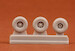 Harrier GR1/GR3 wheel set (Airfix) SBS72021