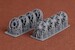 Boeing B17F/G Flying Fortress engine set for Revell kit (4X) SBS72089