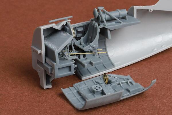 Brewster F2A-1 Buffalo cockpit interior set (Hasegawa/Hobby2000)  SBS72095