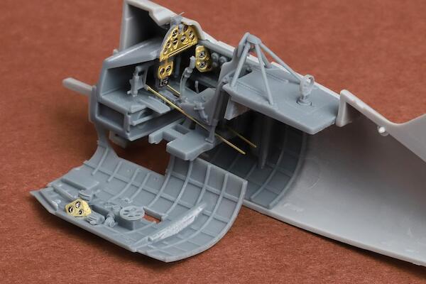 Finnish Brewster B-239 cockpit interior set (Hasegawa/Hobby2000)  SBS72096