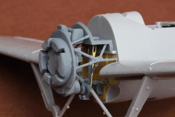 Brewster F2A Buffalo wheel bay set (Hasegawa/Hobby2000)  SBS72097