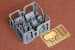 Brewster F2A Buffalo wheel bay set (Hasegawa/Hobby2000) SBS72097