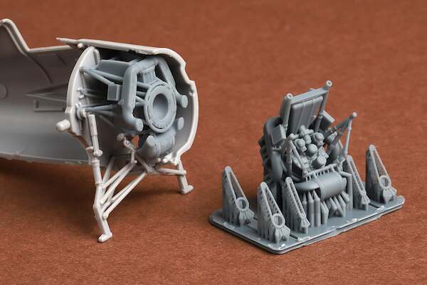 Grumman M-2 Wildcat undercarriage bay update set for Arma Hobby  SBS72108