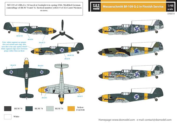 Messerschmitt Bf109G-2 Finnish Air Force  SBSD48014