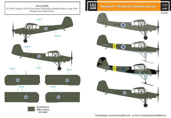 Fieseler Fi-156 Storch in Finnish Service  SBSD72030