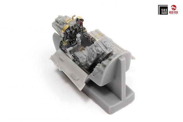Mirage III C detail set (cockpit&wheel bays) (Eduard/Hobby Boss) SBSRF48001