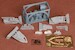 B-58 Hustler pilot cockpit with Stanley Capsule ejection seats and coloured instrument panels(Revell, Monogram) SBSRF4803