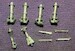 McDonnell Douglas MD80 Landing gear - 2 sets (Minicraft) sac14412