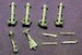 McDonnell Douglas MD80 Landing gear - 2 sets (Minicraft) sac14412