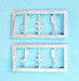 Fokker 100 Landing Gear (2 sets) (Revell) sac14433