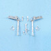 Messerschmitt Bf109G-5/6  Landing legs (Airfix) SAC24015