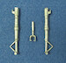 Messerschmitt Bf109E Main Landing Gear (Eduard - all versions) sac32028