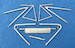 Albatros DIII Landing Gear and Struts sac32037