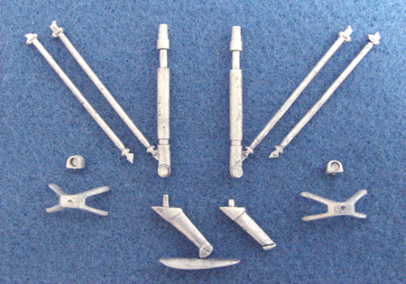 Polikarpov I-16 type 10/17 Landing Gear (replacement for all 1/32 Special hobby)  sac32048