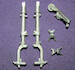 Mitsubishi J2M3 Raiden Landing Gear (Hasegawa) sac32058