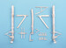 B25 Mitchell Landing Gear (HK - Models) sac32064