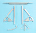 Junkers J1  Landing Gear (Wingnut Wings) sac32135