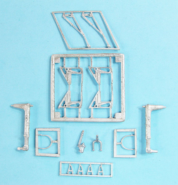 Henschel Hs 129 B2/RIII Landing Gear (Zoukei Mura)  sac32150