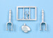 Fiat G50-II/Bis/D Freccia Landing gear (Special Hobby) SAC32172
