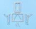 Hawker Hurricane MKIIb Landing gear and antenna (Revell 2023) SAC32178