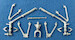 Consolidated PBY5A - OA10A Catalina Landing Gear (Revell / Monogram) sac48068