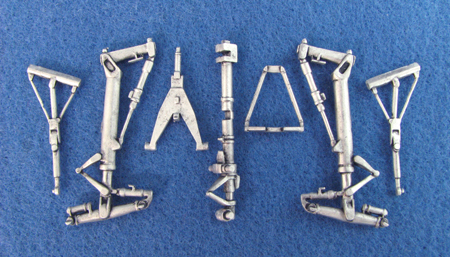 Dassault Mirage IV Landing Gear (Heller)  sac48069