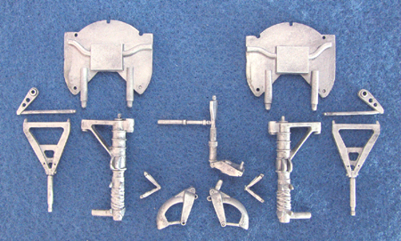 Junkers Ju88 Landing Gear (Dragon/DML, Revell/ProModeler) sac48105