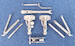 Vought A7 Corsair II Landing Gear (Hobby Boss) sac48106